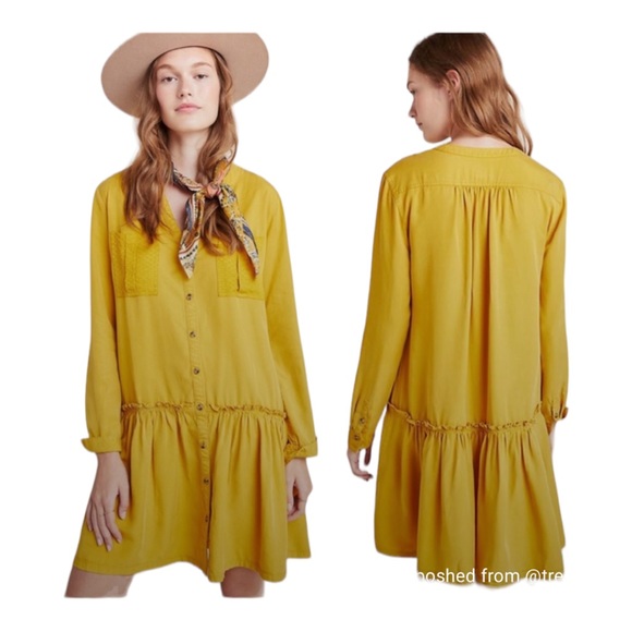 Maeve Anthropologie Marlie button-front tunic NWT - Picture 2 of 6